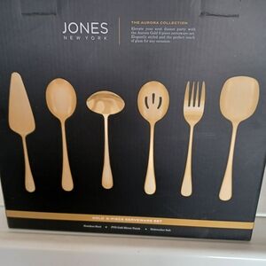 Jones New York Gold Serveware Collection